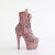 Pleaser ADORE-1020GWR Stivaletti Con Plateau Glitter Pink