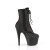 Pleaser ADORE-1020RM Stivaletti Con Plateau Similpelle Strass Rete Nero