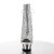 Pleaser DELIGHT-1018G Stivaletti - Argento Glitter/Argento Cromato EU-35 / US-5