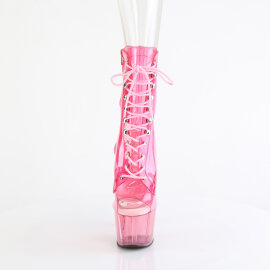 Pleaser ADORE-1021C-T Stivaletti Con Plateau Fumo Rosa