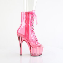 Pleaser ADORE-1021C-T Stivaletti Con Plateau Fumo Rosa