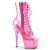 Pleaser ADORE-1021C-T Stivaletti Con Plateau Fumo Rosa