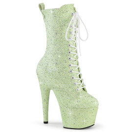 Pleaser ADORE-1040GR Stivaletti Con Plateau Glitter...