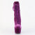 Pleaser ADORE-1045VEL Stivaletti Con Plateau Velluto Viola