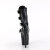 Pleaser ADORE-1046 Stivaletti Con Plateau Vernice Holo Nero