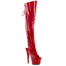 Pleaser ADORE-3019HWR Stivali Sopra Il Ginocchio Con...