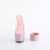 Pleaser BEJEWELED-712RS Mules Con Plateau Trasparente Strass Rosa Pastello