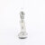 Fabulicious CHIC-40 Sandali Tessuto Strass Argento