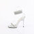 Fabulicious CHIC-40 Sandali Tessuto Strass Argento