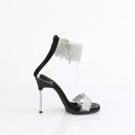 Fabulicious CHIC-47 Sandali Trasparente Nero