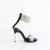 Fabulicious CHIC-47 Sandali Trasparente Nero