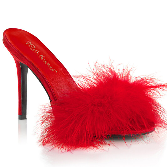Fabulicious CLASSIQUE-01F Mules Similpelle Rosso