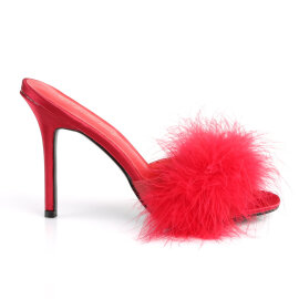 Fabulicious CLASSIQUE-01F Mules Similpelle Rosso