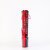Pleaser CRAZE-1040TT Stivali Al Ginocchio Con Plateau Vernice Nero Rosso