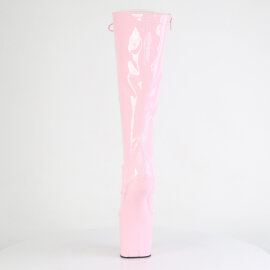 Pleaser CRAZE-2023 Stivali Al Ginocchio Con Plateau Vernice Rosa