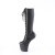 Pleaser CRAZE-2023 Stivali Al Ginocchio Con Plateau Similpelle Nero