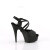 Pleaser DELIGHT-624-1 Sandali Con Plateau Similpelle Nero