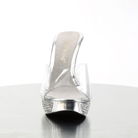 Fabulicious ELEGANT-401 Mules Con Plateau Cromato...