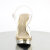 Fabulicious ELEGANT-408 Sandali Con Plateau Cromato Trasparente Gold