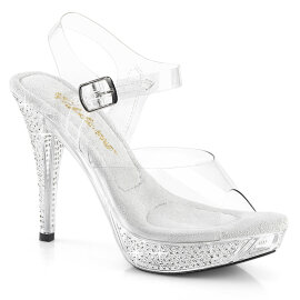 Fabulicious ELEGANT-408 Sandali Con Plateau Trasparente...