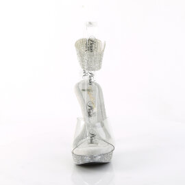 Fabulicious ELEGANT-442 Sandali Con Plateau Trasparente