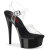 Pleaser EXCITE-608 Sandali Con Plateau Trasparente