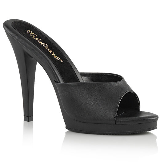 Fabulicious FLAIR-401-2 Mules Similpelle Nero