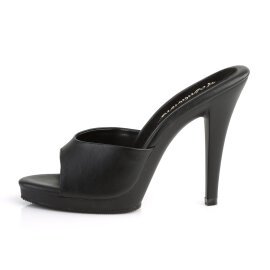 Fabulicious FLAIR-401-2 Mules Similpelle Nero