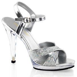 Fabulicious FLAIR-419 Sandali In Stile Gotico Trasparente...