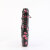 Pleaser FLAMINGO-1020KISSES Stivaletti Con Plateau Similpelle Nero