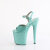 Pleaser FLAMINGO-809GP Sandali Con Plateau Vernice Glitter Turchese