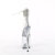Pleaser FLAMINGO-824RS Sandali Con Plateau Trasparente Strass Trasparente