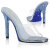 Fabulicious GALA-01DMM Mules Trasparente Strass Blu