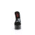 Pleaser GLEAM-601 Mules Con Plateau Trasparente Nero Trasparente