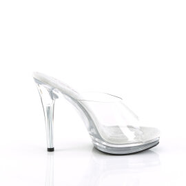 Fabulicious GLORY-501 Mules Trasparente
