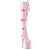 Pleaser INFINITY-3028 Stivali Sopra Il Ginocchio Con Plateau Trasparente Strass Rosa