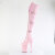Pleaser INFINITY-3028 Stivali Sopra Il Ginocchio Con Plateau Trasparente Strass Rosa