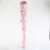 Pleaser INFINITY-3028 Stivali Sopra Il Ginocchio Con Plateau Trasparente Strass Rosa