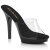 Fabulicious LIP-101 Mules Trasparente Nero
