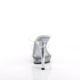 Fabulicious LIP-102 Mules Trasparente