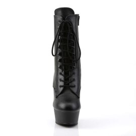 Pleaser DELIGHT-1020 Stivaletti - Similpelle Nero/Nero...