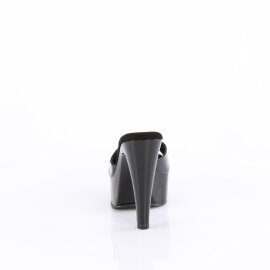 Fabulicious MARTINI-501 Mules Con Plateau Vernice Nero