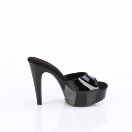 Fabulicious MARTINI-501 Mules Con Plateau Vernice Nero
