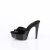 Fabulicious MARTINI-501 Mules Con Plateau Vernice Nero