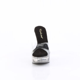 Fabulicious MARTINI-501 Mules Con Plateau Trasparente...