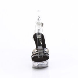 Fabulicious MARTINI-505 Sandali Con Plateau Fumo Nero