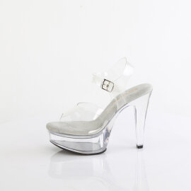Fabulicious MARTINI-508 Sandali Con Plateau Trasparente