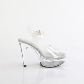 Fabulicious MARTINI-508 Sandali Con Plateau Trasparente
