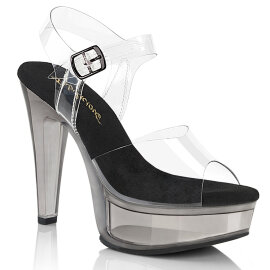 Fabulicious MARTINI-508 Sandali Con Plateau Trasparente...