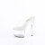 Pleaser PASSION-701 Mules Con Plateau Trasparente